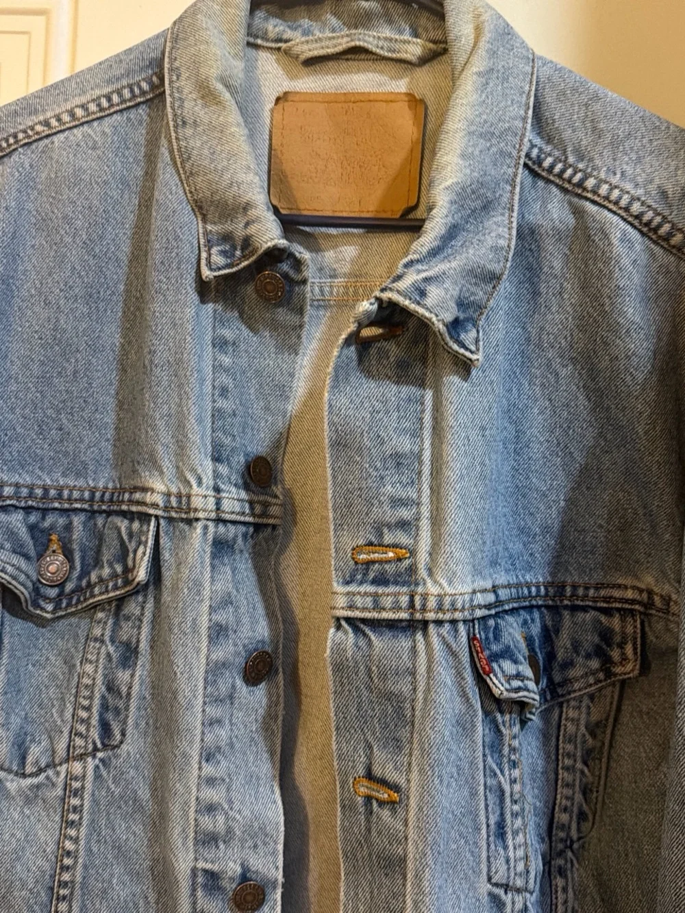 Levi's 70507-0389 Galactic Wash Denim Jacket Size large